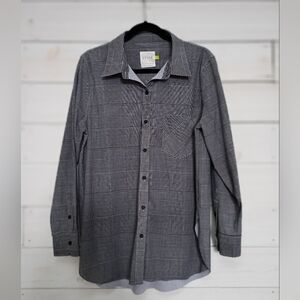 Lysse Women's Black/White Checkered Shirt